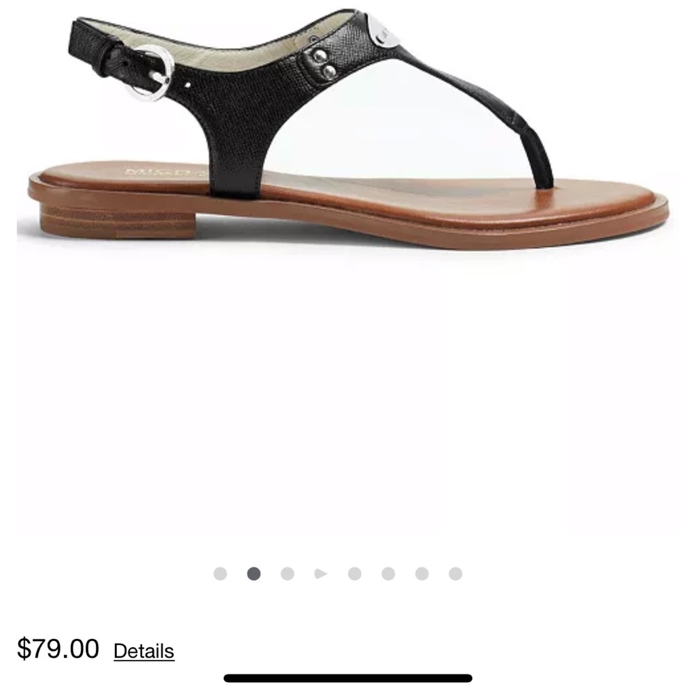 Black Mk sandals